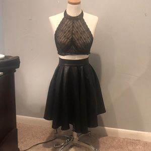 Eleven Paris pleather look Skirt